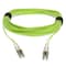 Add-On Addon 1M Lc (Male) To Lc (Male) Lime Green Om5 Duplex Fiber Patch ADD-LC-LC-1M5OM5 - alternate 1